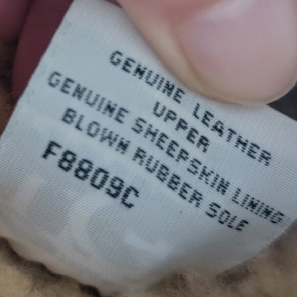 UGG Classic Tall 5815 Suede & Shearling Lined Boots in Chestnut Brown Color - Picture 11 of 12